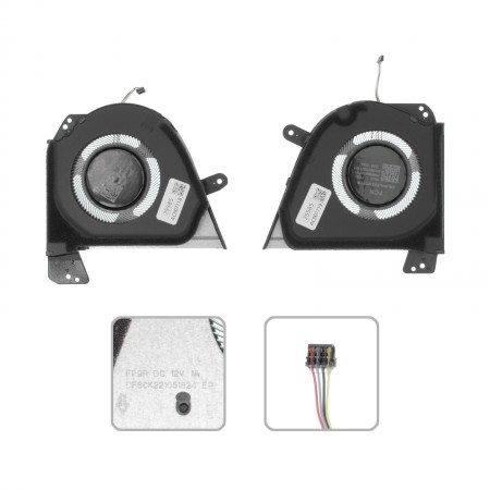 13NR04J0T04011, 13NR04J0T03011 gyári új hűtés, ventilátor (12V) (párban)