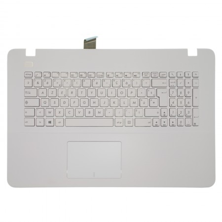 90NB0EA2-R31xx gyári új spanyol fekete laptop billentyűzet + fehér színű felső fedél