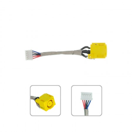 50.4KJ01.021 gyári új DC tápcsatlakozó + kábel