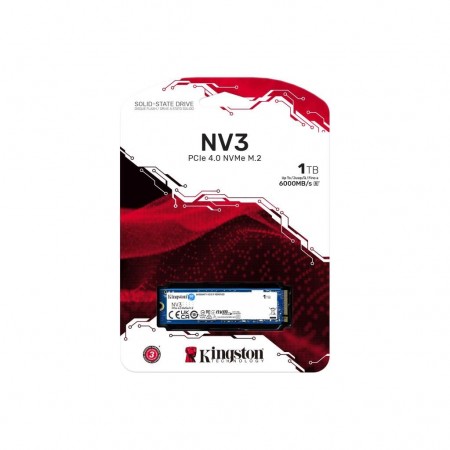 Kingston 1TB SSD M.2 NVMe NV3 meghajtó (SNV3S/1000G)