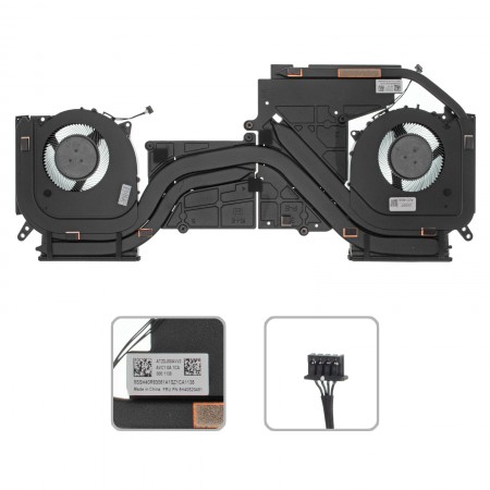 5H40S20491 gyári új komplett hűtés (12V)