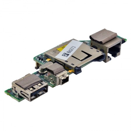 35G3P5000-20 használt USB + LAN + FireWire + kártyaolvasó panel