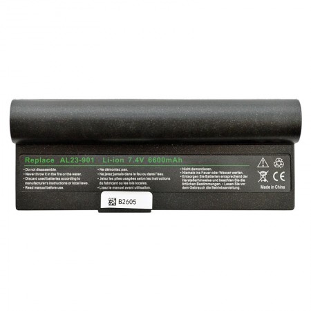 AL23-901 7.4V 6600mAh 48Wh fekete akkumulátor