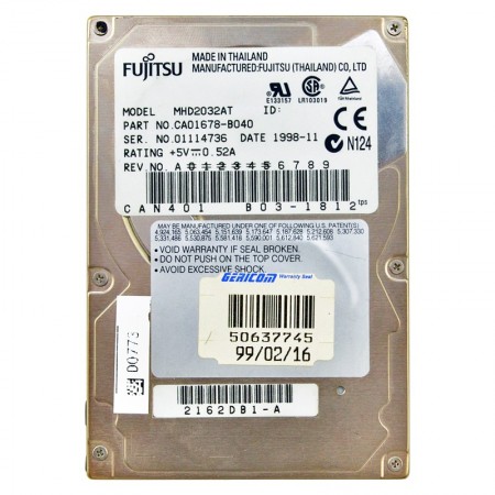 Fujitsu MHD2032AT 3250MB IDE 2,5