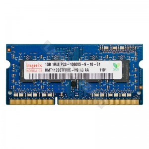Hynix 1GB DDR3 1333MHz használt notebook memória