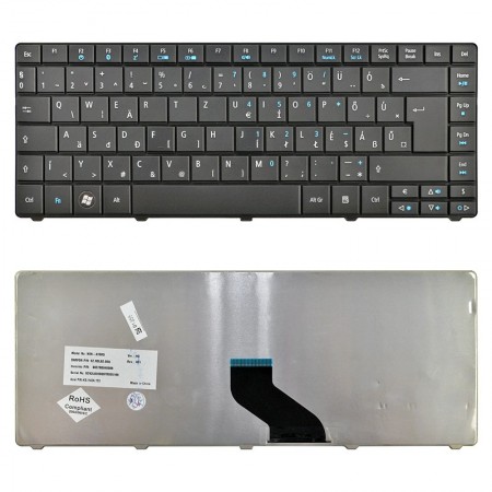 92.N3L82.00Q gyári új magyar, fekete laptop billentyűzet