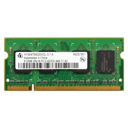 Infineon 512MB DDR2 533MHz használt notebook memória