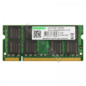 Kingmax 1GB DDR2 667MHz használt notebook memória