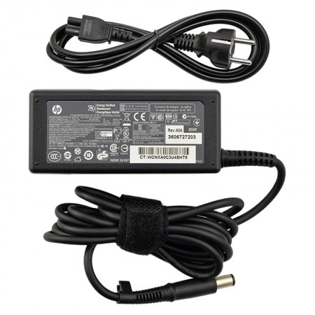 HP 19.5V 3.33A (65W) 7.4x5.0mm center-pin gyári töltő