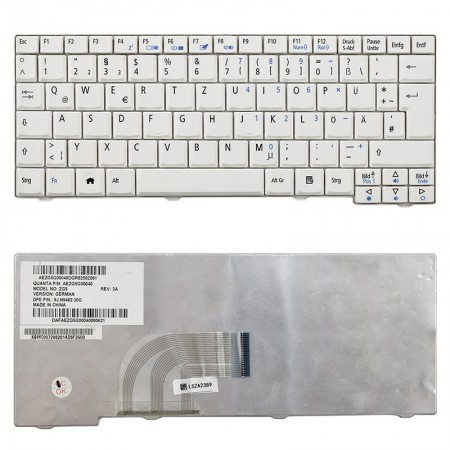 9J.N9482.30G használt fehér, német billentyűzet
