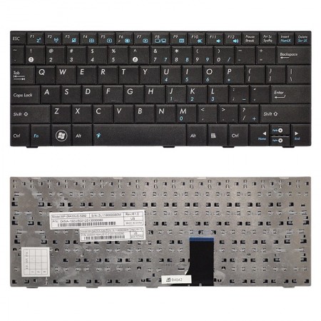 04GOA192KUS11-3 fekete, gyári új angol laptop billentyűzet