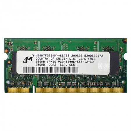 Mircon 256MB DDR2 667Mhz használt notebook memória
