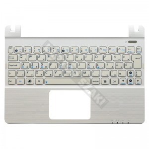 90R-OA3I1K1C00Q gy&aacute;ri &uacute;j, feh&eacute;r magyar laptop billentyűzet + felső fed&eacute;l