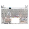 90R-OA3I1K1C00Q gyári új, fehér magyar laptop billentyűzet + felső fedél