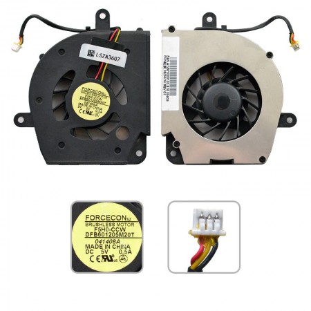 41W4511, DFB601205M20T használt hűtés, ventilátor