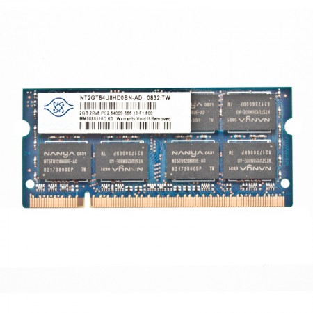 Nanya 2GB DDR2 800MHz notebook memória