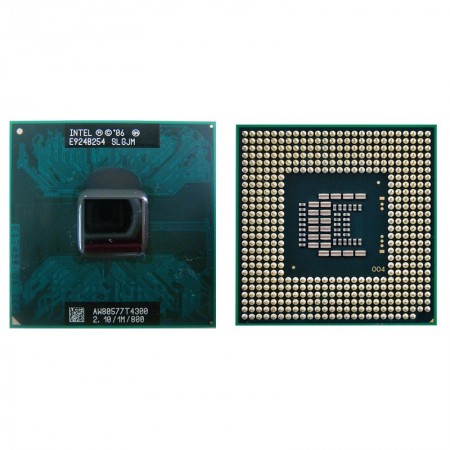 Intel Pentium T4300, 2.10 GHz laptop processzor