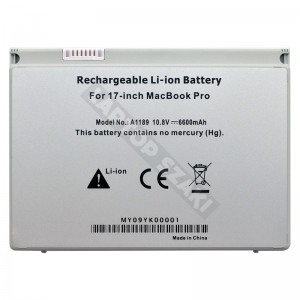 A1189 10.8V 6600mAh 71Wh ez&uuml;st akkumul&aacute;tor