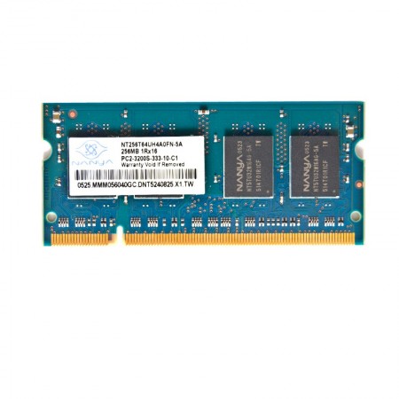 Nanya 256MB DDR2 400Mhz használt notebook memória