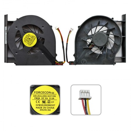 DFB552005M30T gyári új hűtés, ventilátor