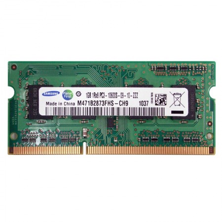 Samsung 1GB DDR3 1333MHz használt laptop memória