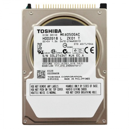 Toshiba MK6050GAC 60GB IDE 2,5