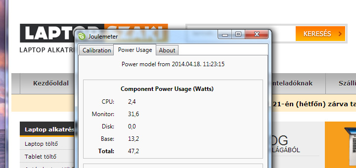 Számold ki mennyit fogyaszt a számítógéped!