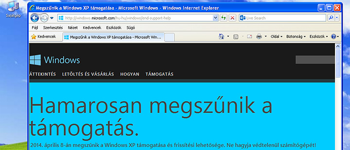 Windows XP-t használsz? Így biztosítsd be magad!