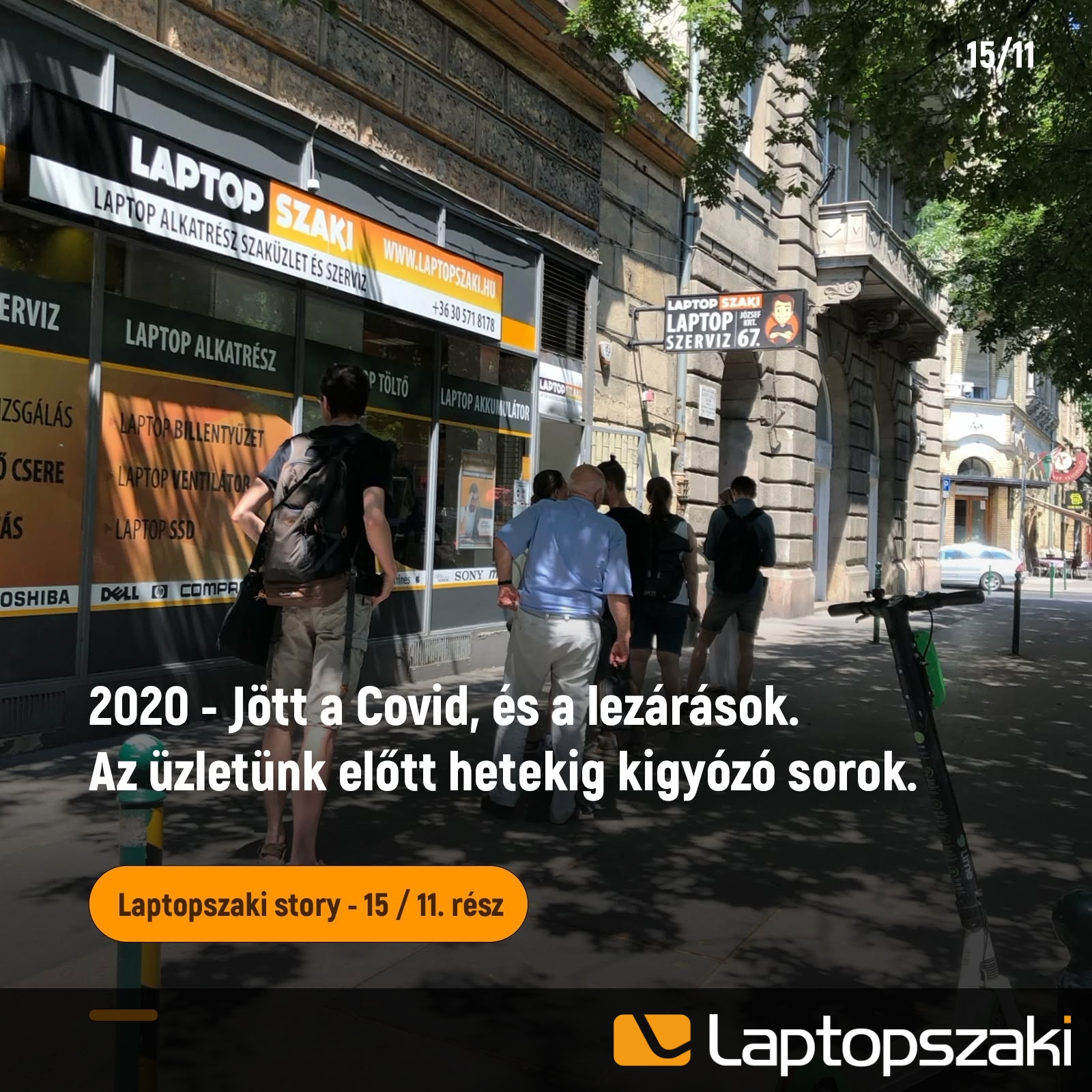 Laptopszaki Story: Covid, infláció, háború. Hihetetlenül kemény évek (15/11)