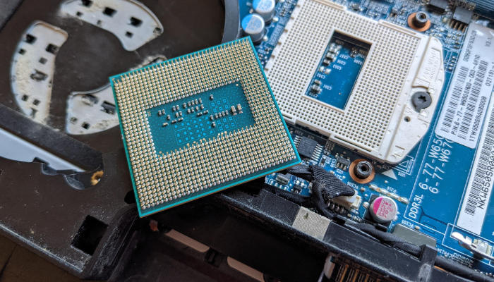 Laptop processzor